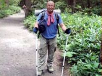 Wanderer auf Japans alter Poststraße Nakasendo