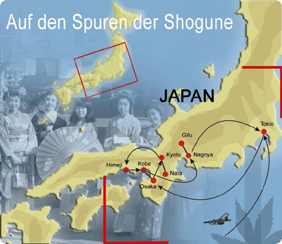 Studienreise Japan Shogune Route